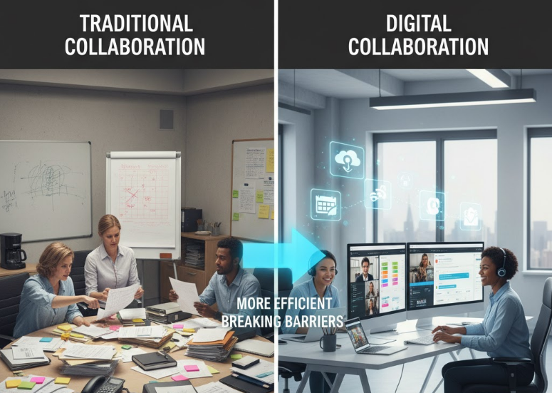 Công cụ cộng tác số – vượt qua những hạn chế của cộng tác truyền thống