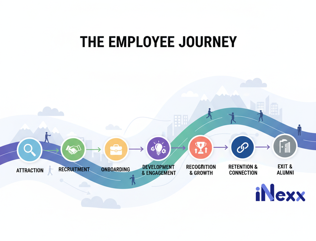 Hành trình trải nghiệm nhân viên – yếu tố quyết định thành công trong quản trị nhân sự hiện đại