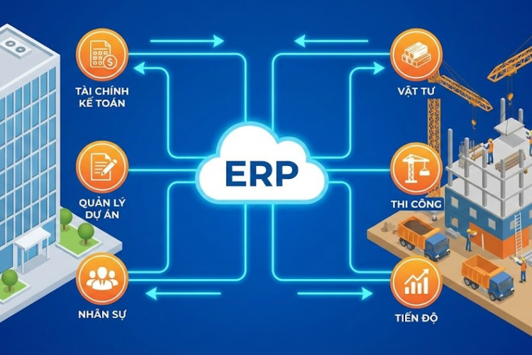 ERP doanh nghiệp xây lắp
