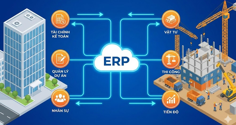ERP doanh nghiệp xây lắp