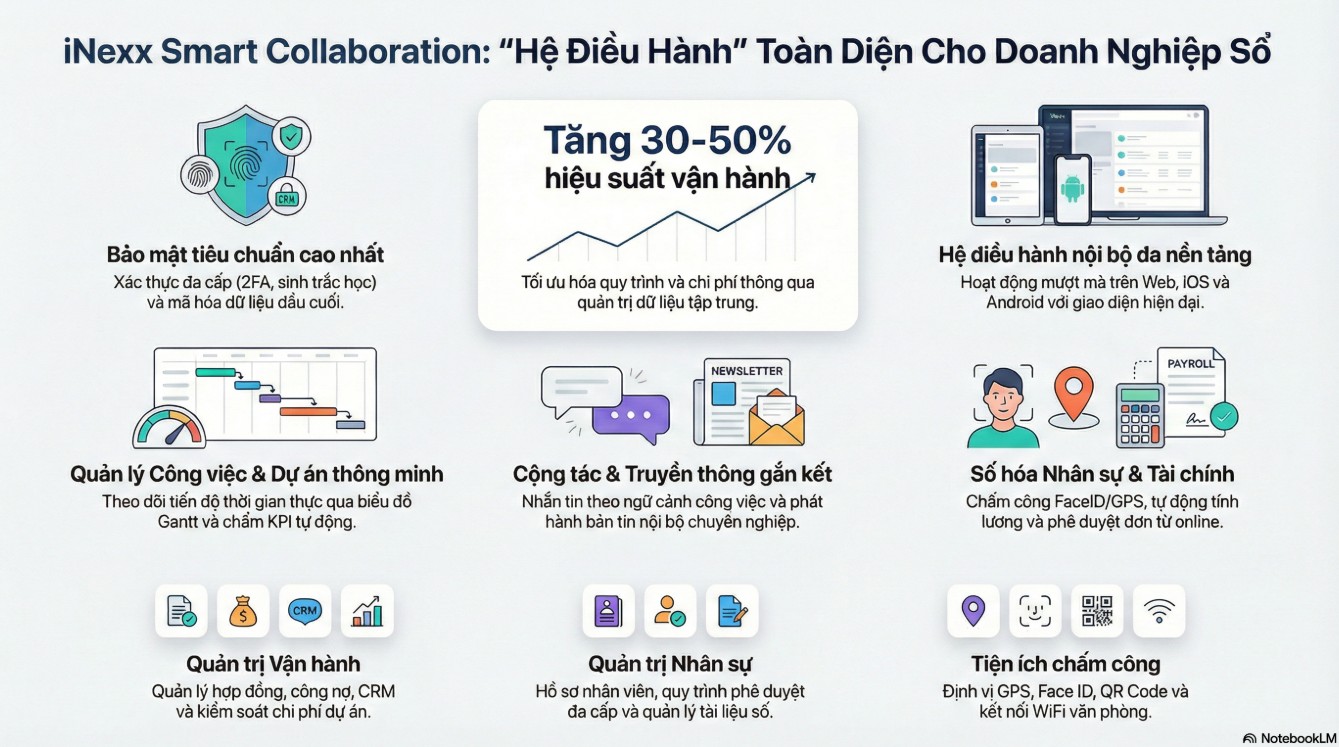 iNexx Smart Collaboration - Nền tảng Cộng tác và Điều hành