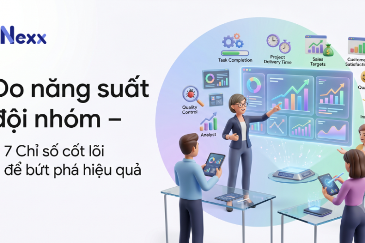 Đo năng suất đội nhóm – 7 Chỉ số cốt lõi để bứt phá hiệu quả